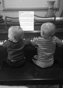 boys piano lr bw
